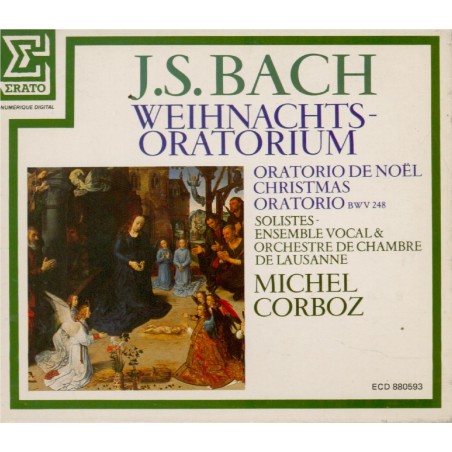 BACH - Corboz - Oratorio de Noël (Weihnachts-Oratorium), pour solistes..